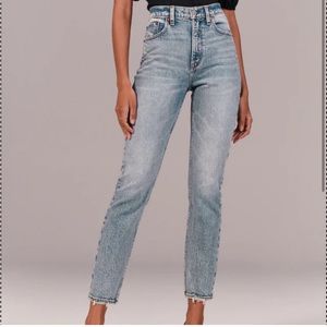 Abercrombie High Rise Mom Jeans
